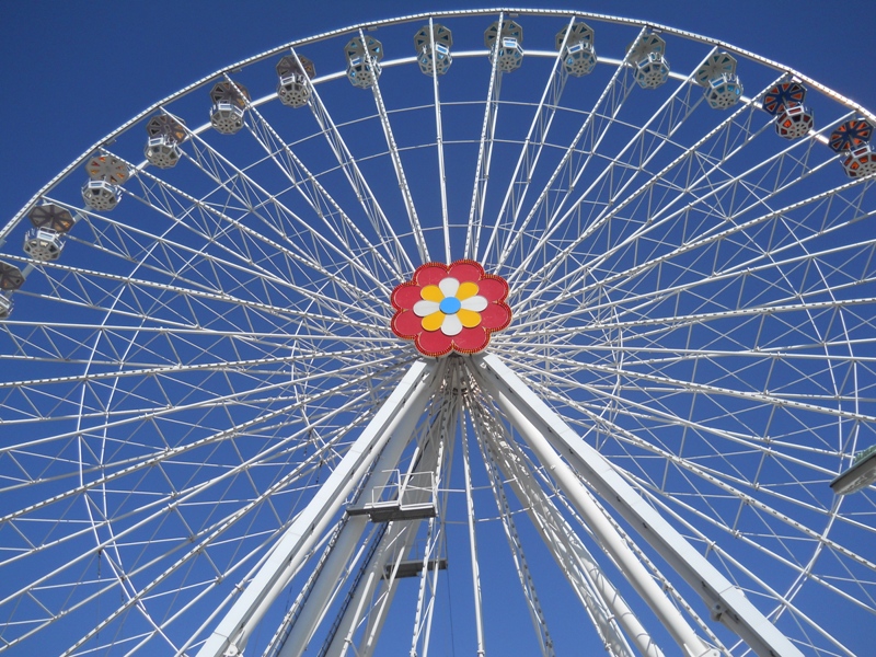Nuova ruota panoramica del Prater - New Ferris wheel in the Prater
